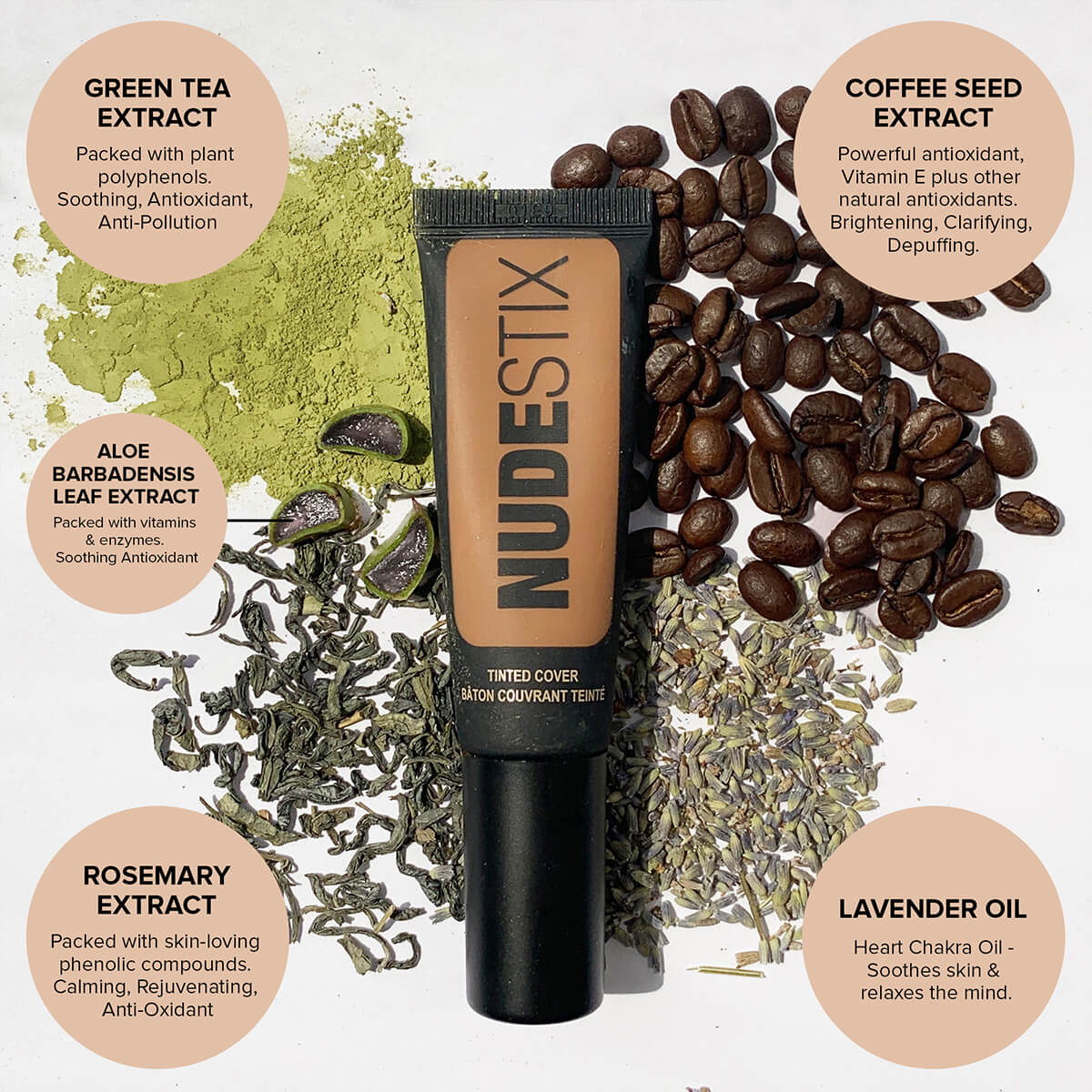TINTED COVER FOUNDATION (BASE DE MAQUILLAJE)